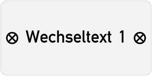 Edelstahlschild 50x25x1,0mm, Edelstahl V4A , 1-zeilig, gebohrt