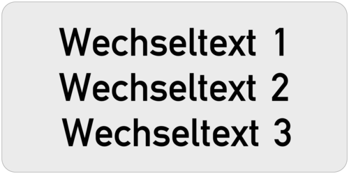 Gravurschild 50x25x1,5mm, Kunststoff silbermetallic , 3-zeilig, selbstklebend