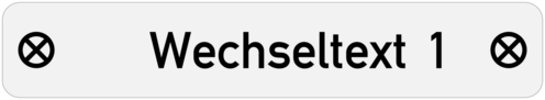 Kabel- und Anlagenschild 60x11x1,0 mm, Edelstahl V4A, 2 Bohrungen