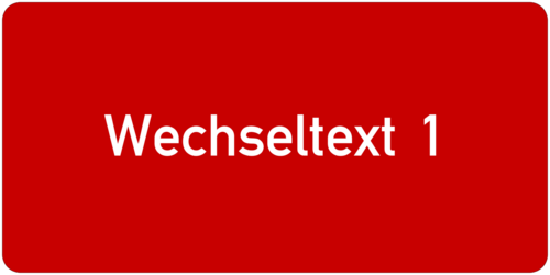 Gravurschild 60x30x1,5mm, Kunststoff rot, 1-zeilig, selbstklebend