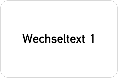Gravurschild 60x40x1,5mm, Kunststoff wei&szlig;, 1-zeilig, selbstklebend