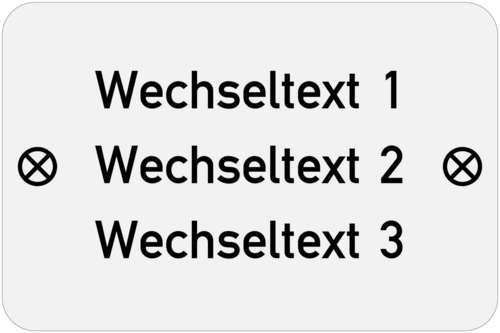 Edelstahlschild 60x40x1,0mm, Edelstahl V4A geschliffen, 3-zeilig, 2 Bohrungen