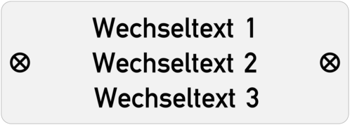 Edelstahlschild 70x25x1,0mm, Edelstahl V4A geschliffen , 3-zeilig, 2 Bohrungen