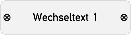 Edelstahlschild 75x20x1,0mm, Edelstahl V4A geschliffen , 1-zeilig, 2 Bohrungen