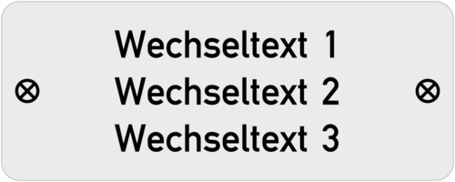 Gravurschild 75x30x1,0mm Alu silber matt , 3-zeilig, 2 Bohrungen
